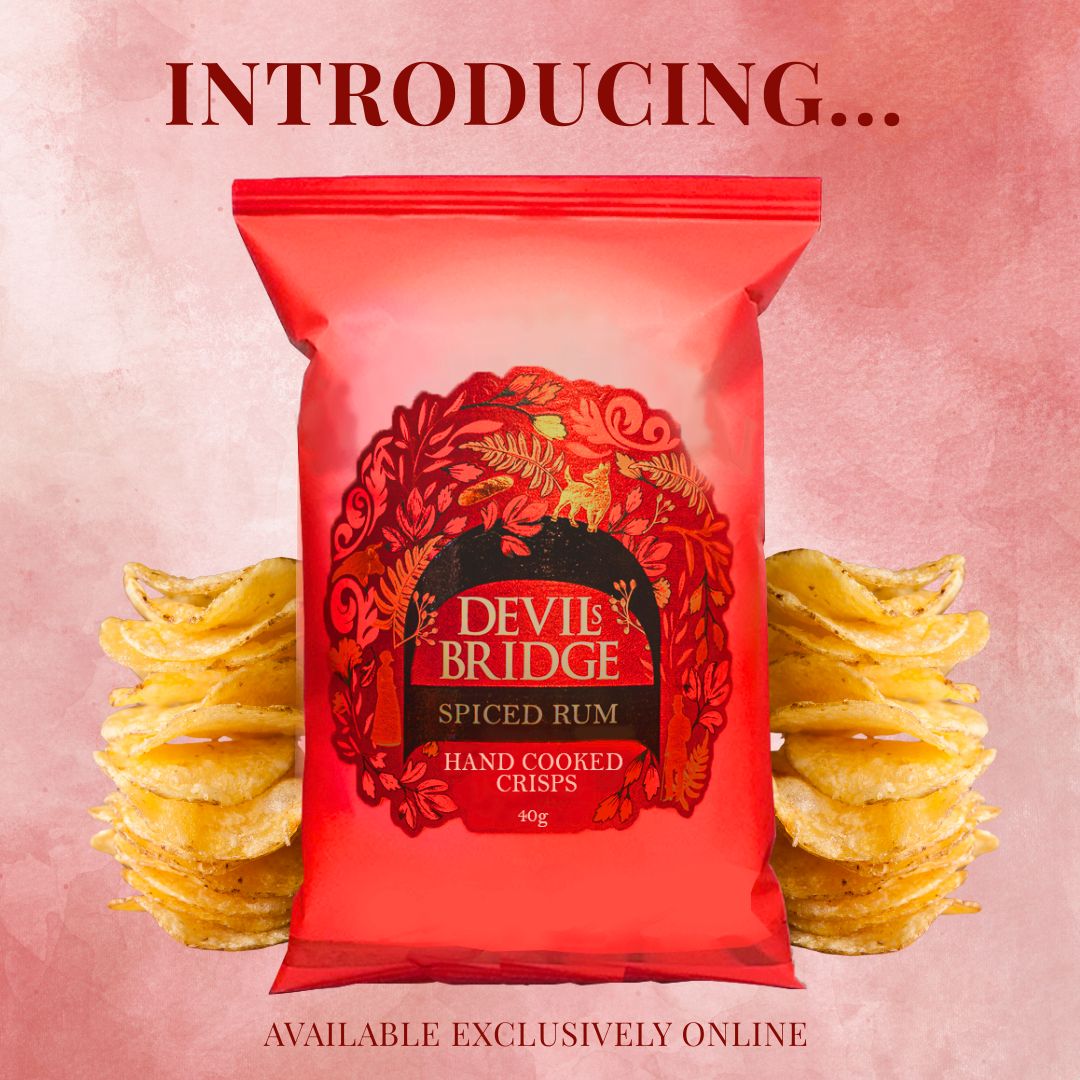 Introducing Our Brand New Spiced Rum Crisps!